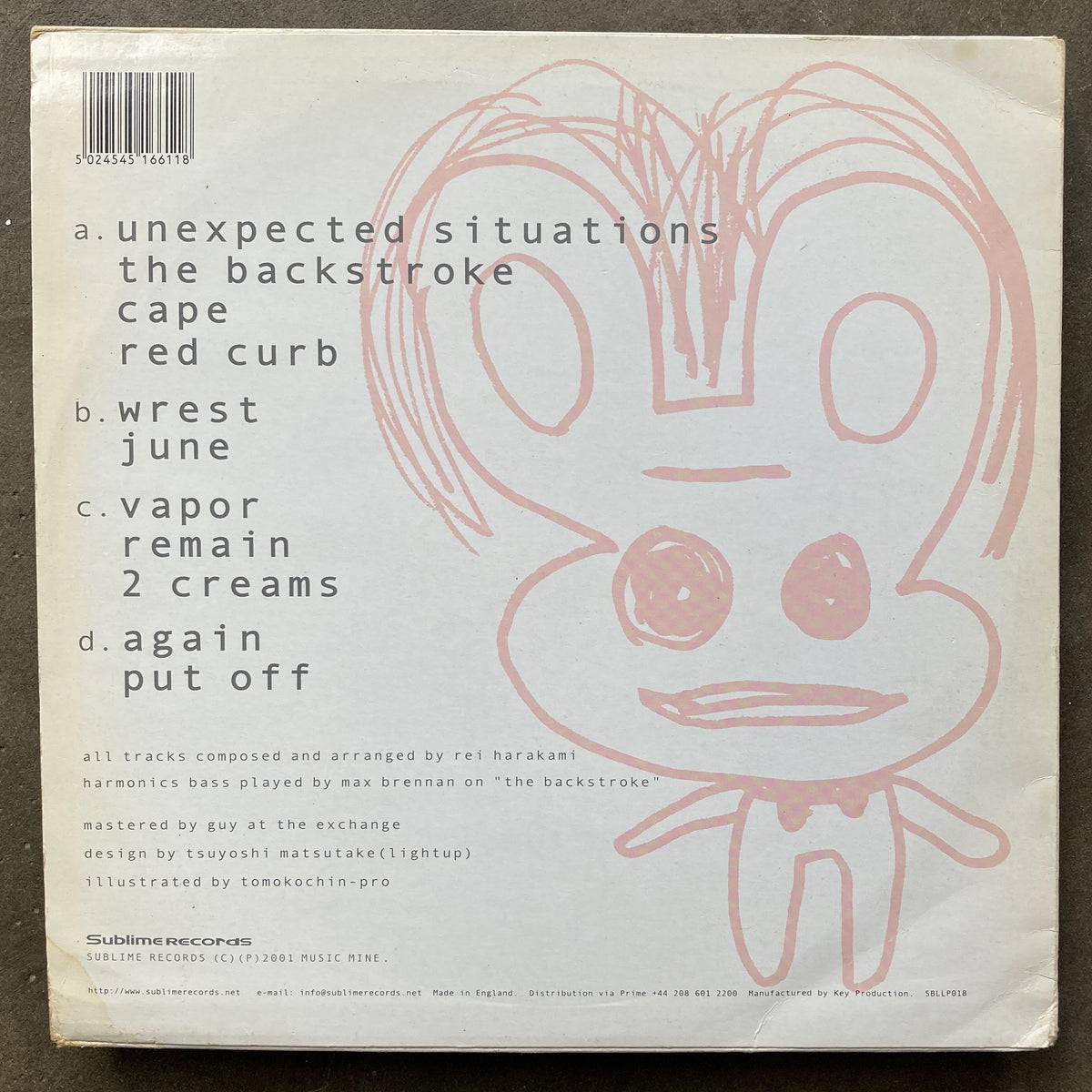 Rei Harakami – Red Curb – All Night Flight Records
