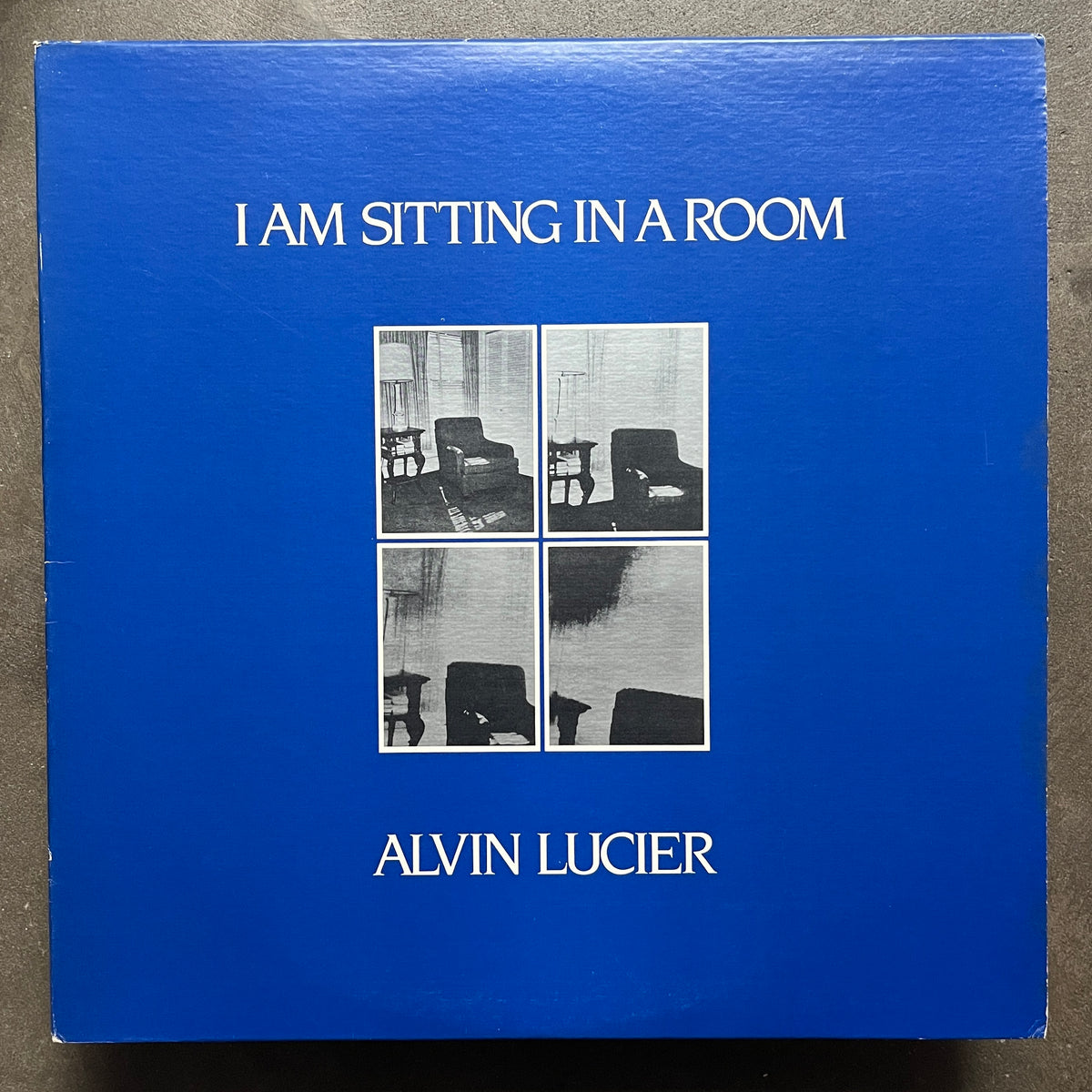 Alvin Lucier – I Am Sitting In A Room – All Night Flight Records