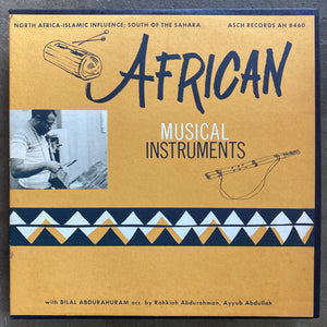 Bilal Abdurahman – African Musical Instruments