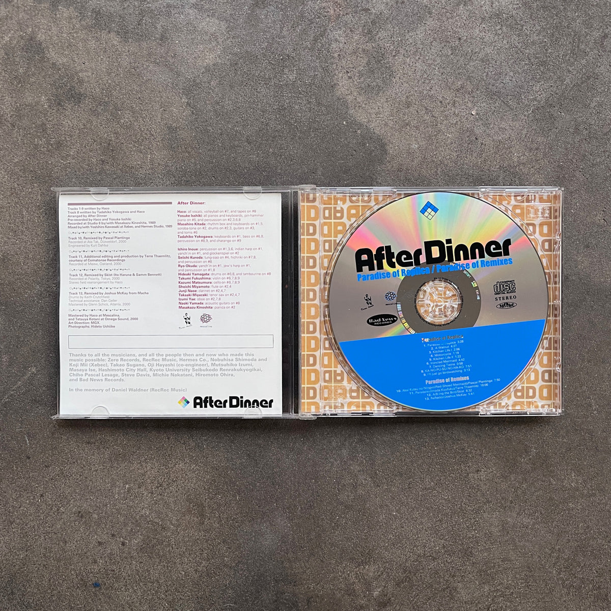 After Dinner – Paradise Of Replica / Paradise Of Remixes