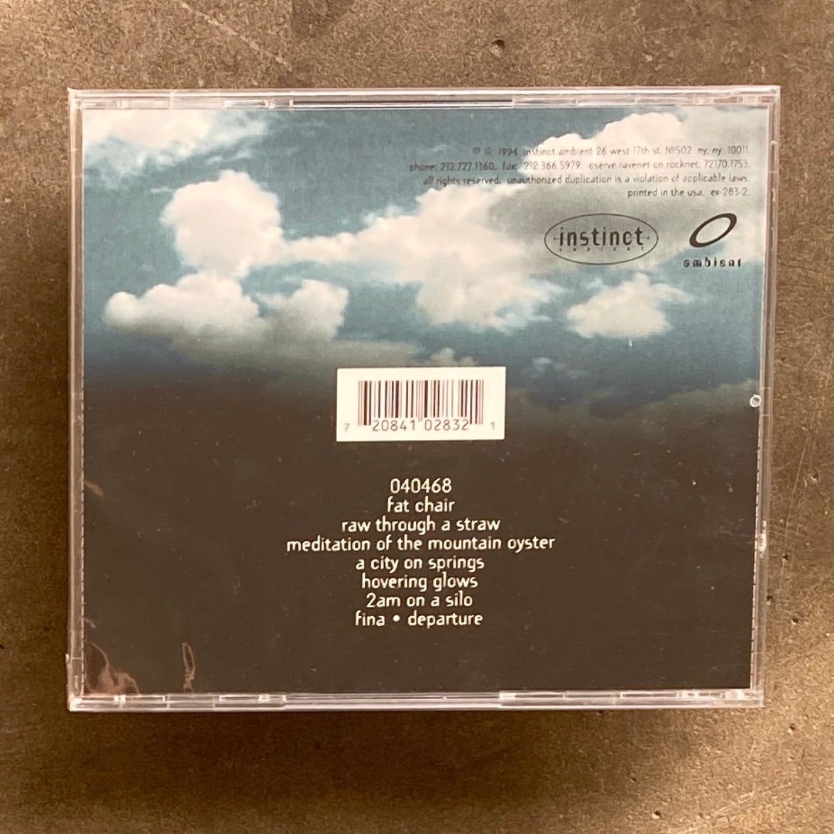 Terre Thaemlitz – Tranquilizer – All Night Flight Records