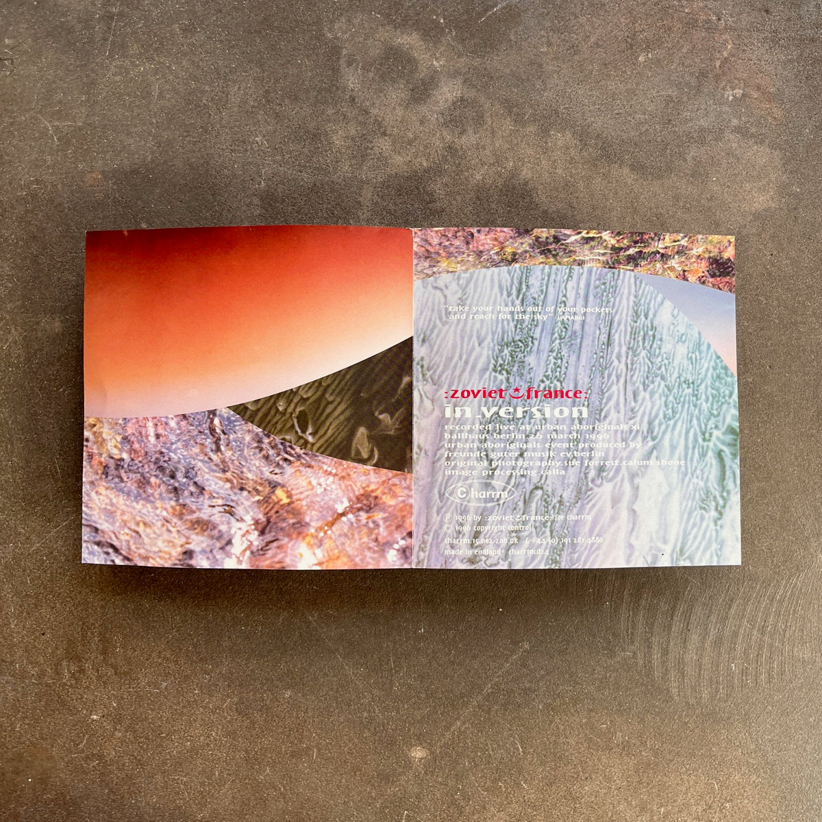 zoviet*france:* – in.version – All Night Flight Records