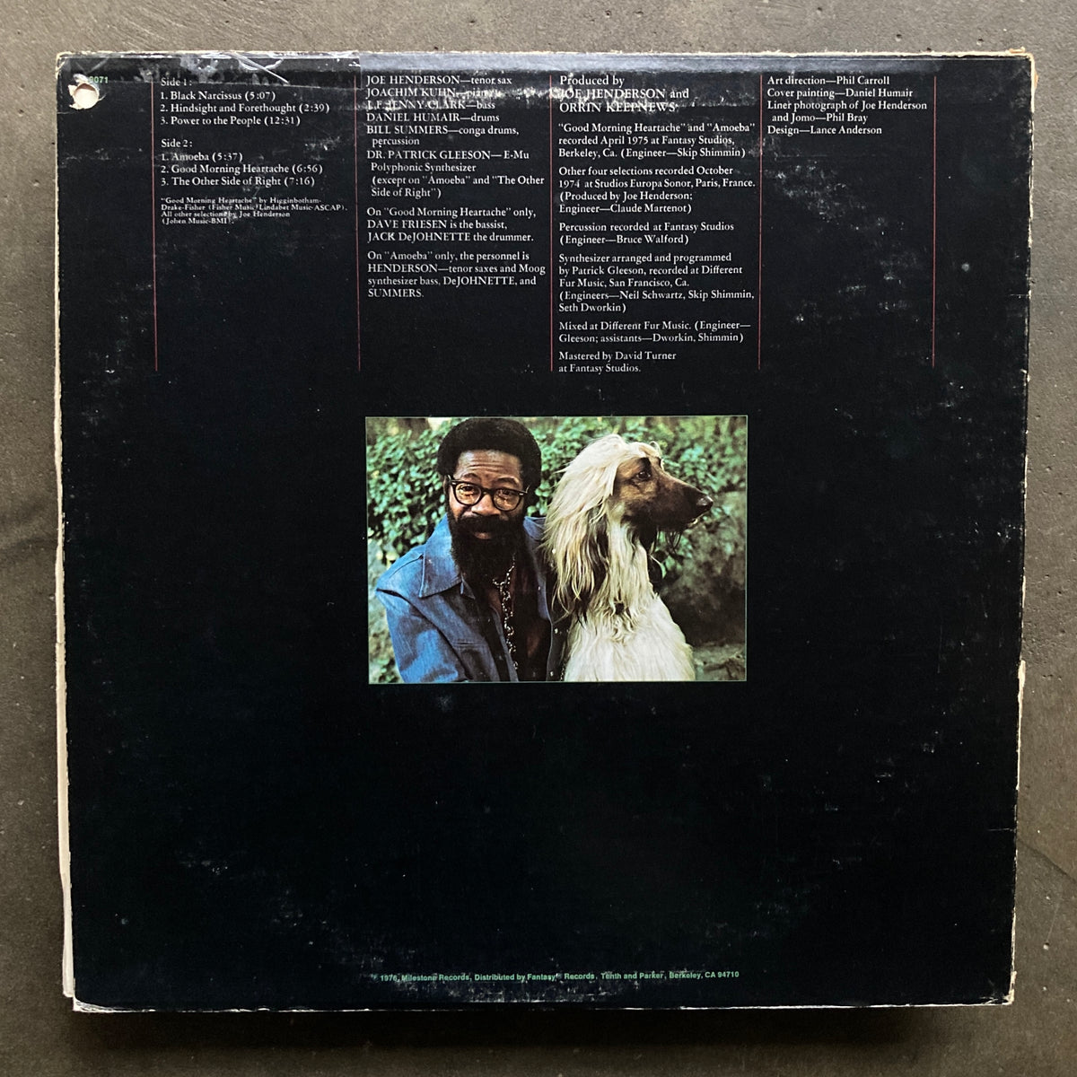 Joe Henderson – Black Narcissus – All Night Flight Records