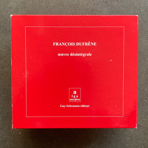 François Dufrêne – Oeuvre Désintégrale (3-CD)