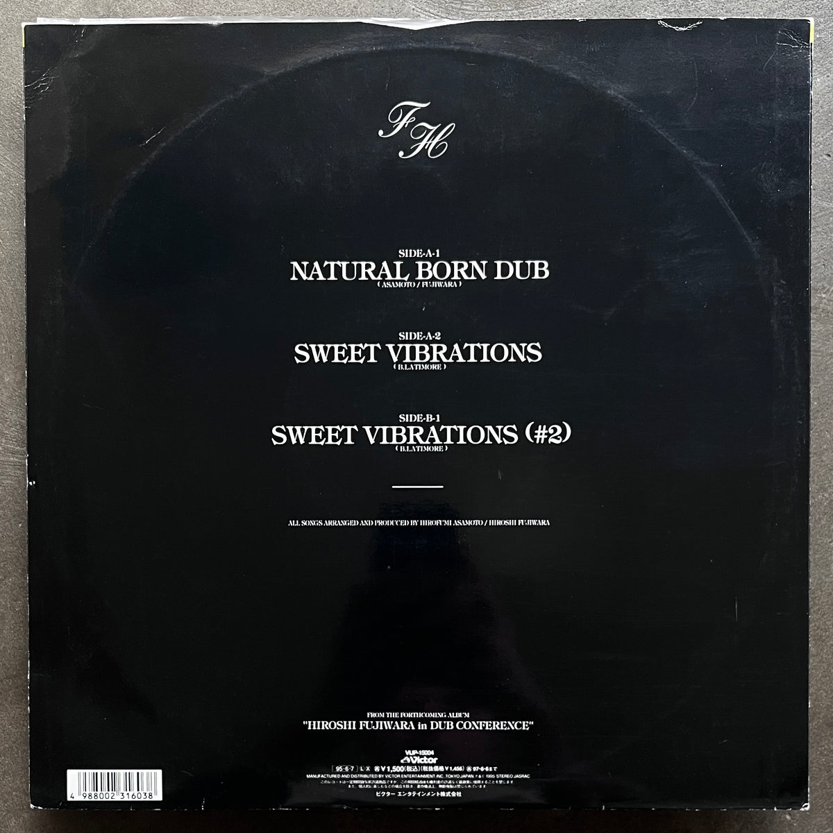 Hiroshi Fujiwara – Natural Born Dub – All Night Flight Records