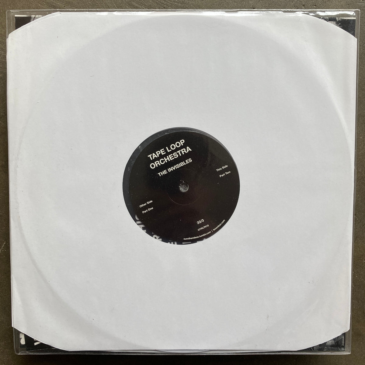 洋楽 Tape Loop Orchestra / The Invisibles Tape Loop Orchestra – The Invisibles – All Night Flight Records