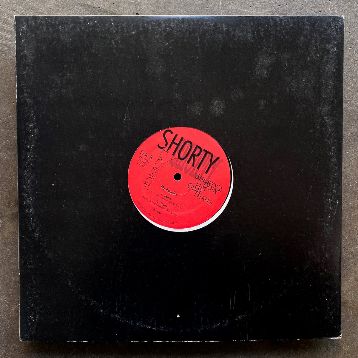 Shorty Long – Shorty'z Doin' His Own Thang – All Night Flight Records