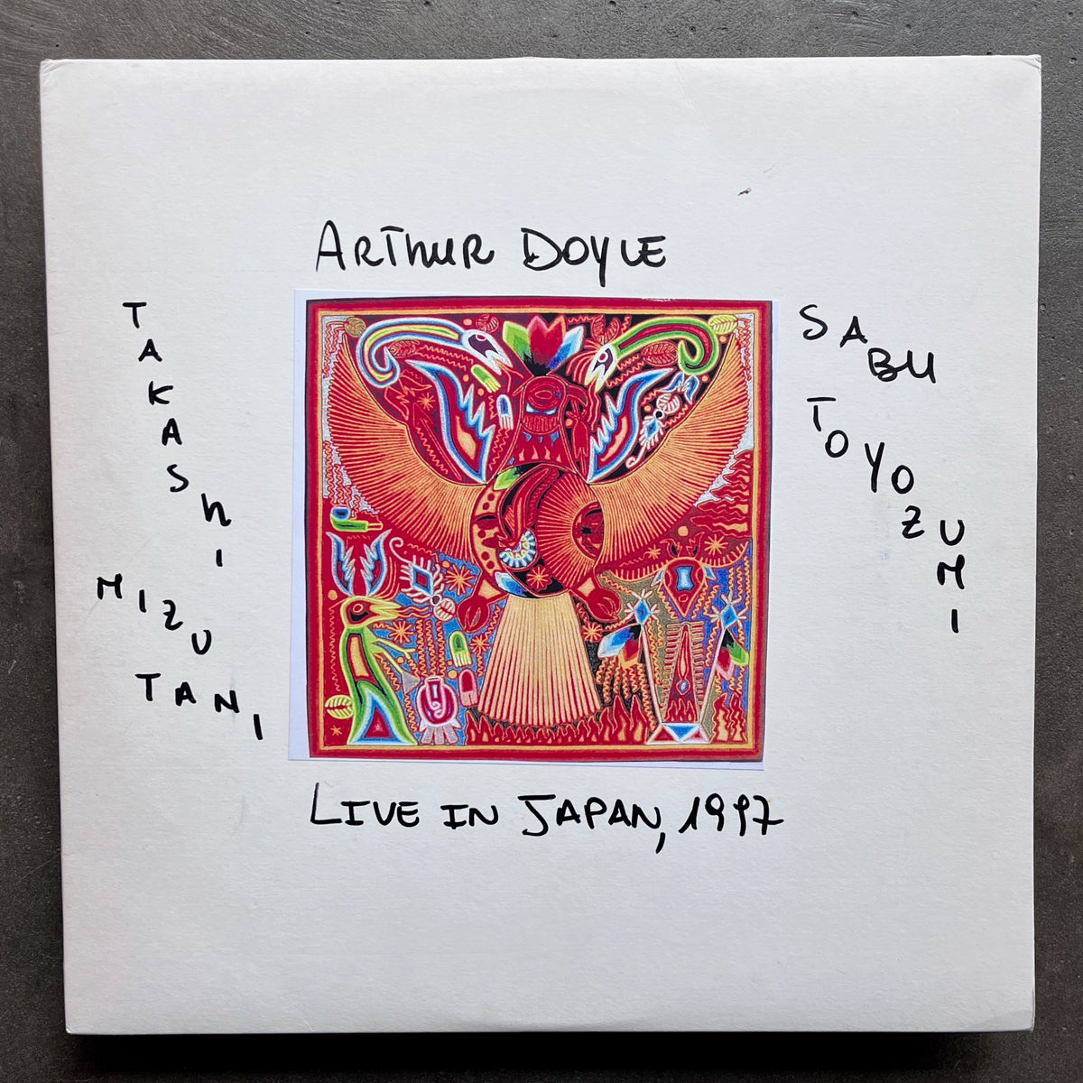 水谷孝.Arthur Doyle Live in Japan 1997 Arthur Doyle / Takashi Mizutani / Sabu Toyozumi – Live In Japan