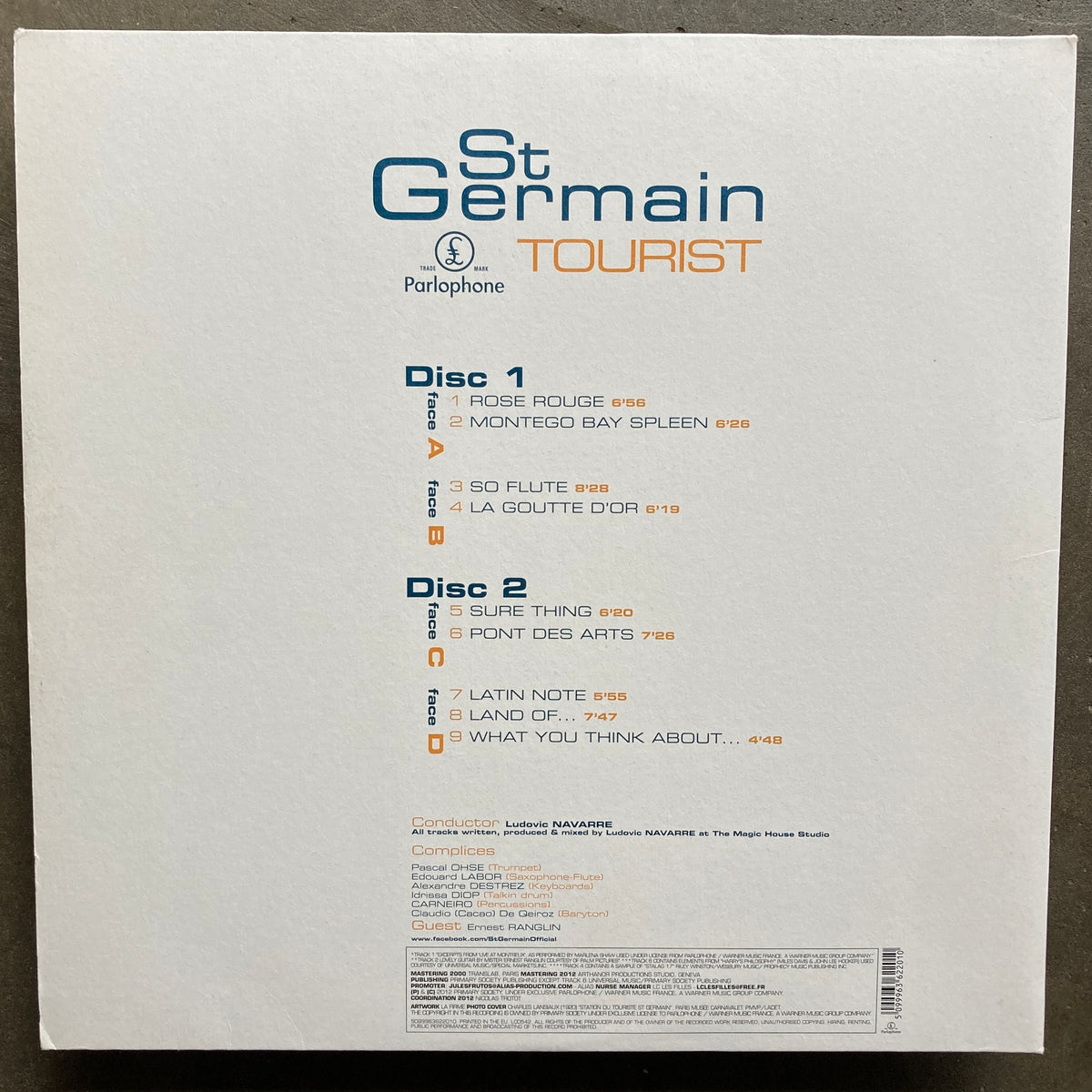 St Germain – Tourist – All Night Flight Records