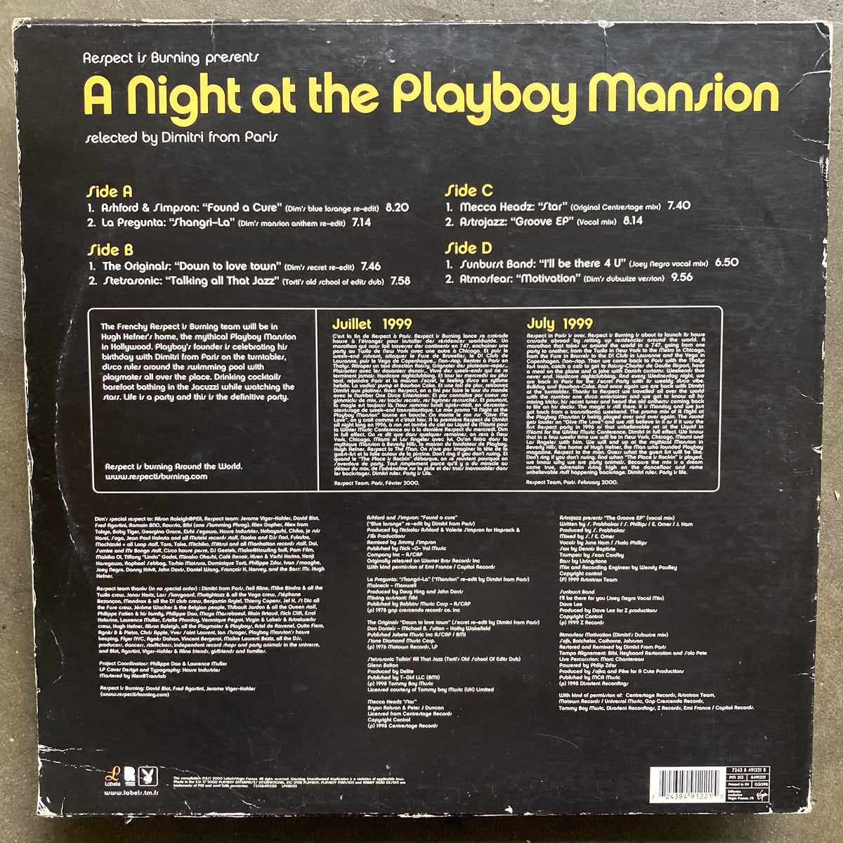 洋楽 DimitrifromParis PlayboyMansionLP01 Dimitri from Paris Returns to the Playboy Mansion: Amazon.co