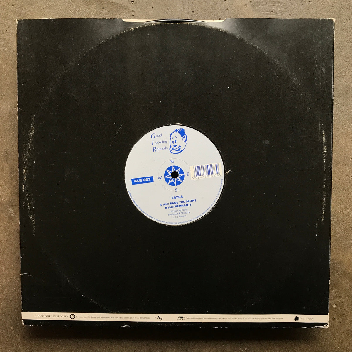 Tayla – Bang The Drums【12inch】 Tayla ‎– Bang The Drums / Remnants (12″) Good Looking Records