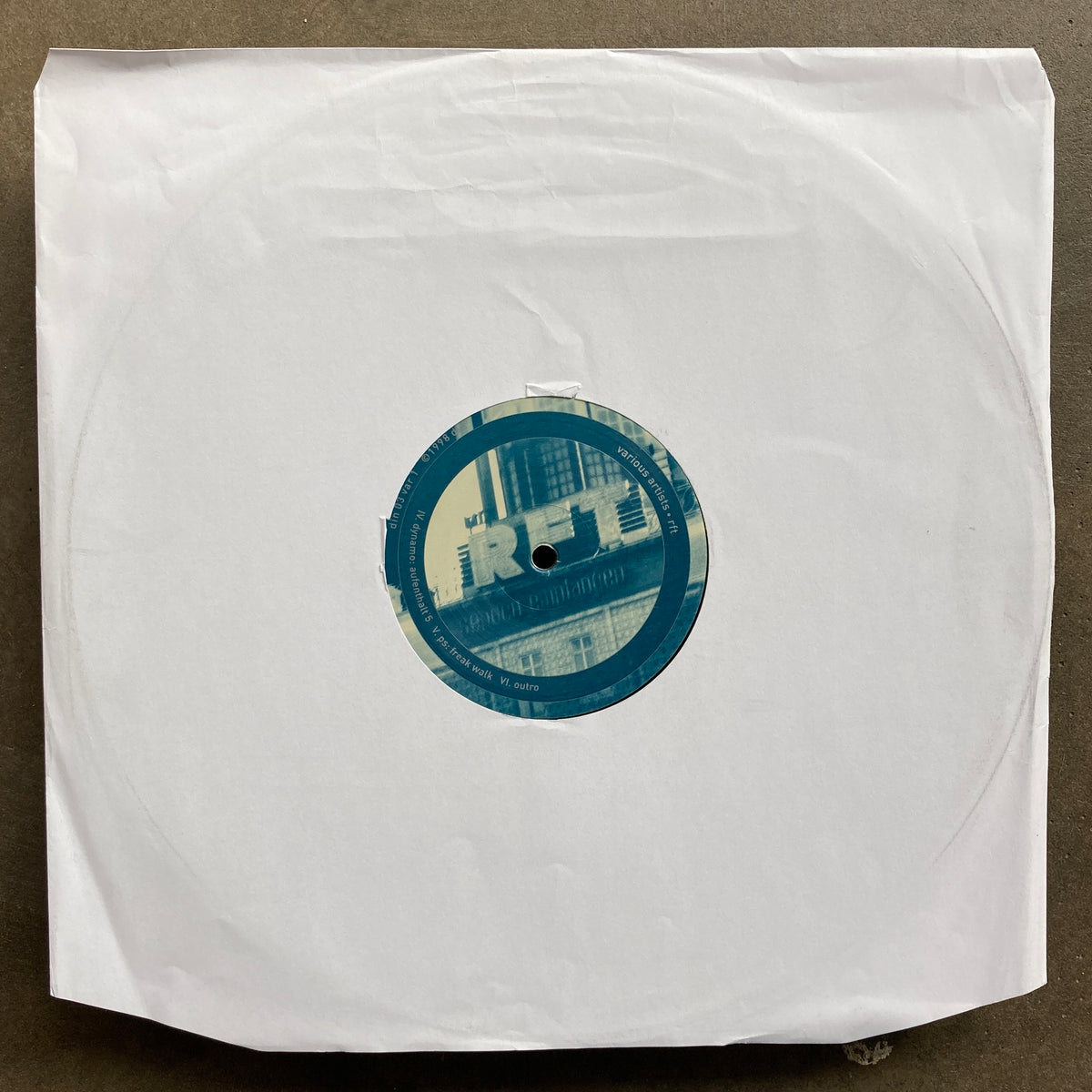 12'' White Polylined Paper Record Sleeves