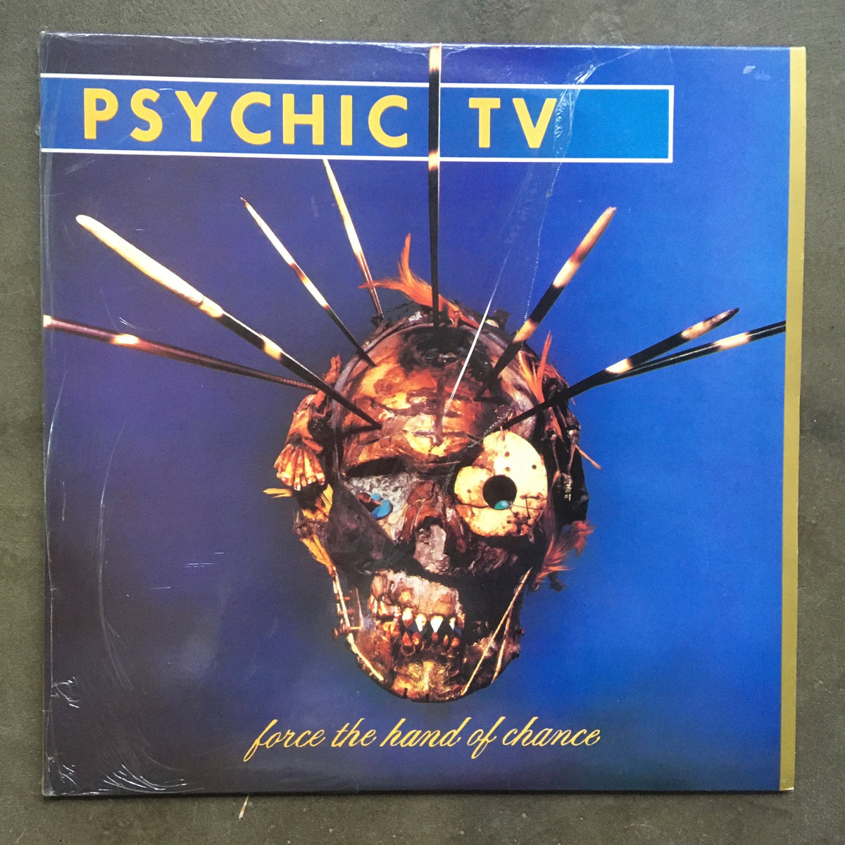洋楽 2LP PSYCHIC TV Force the Hand of Chance IMG_0100_f418124d-8108-4204-