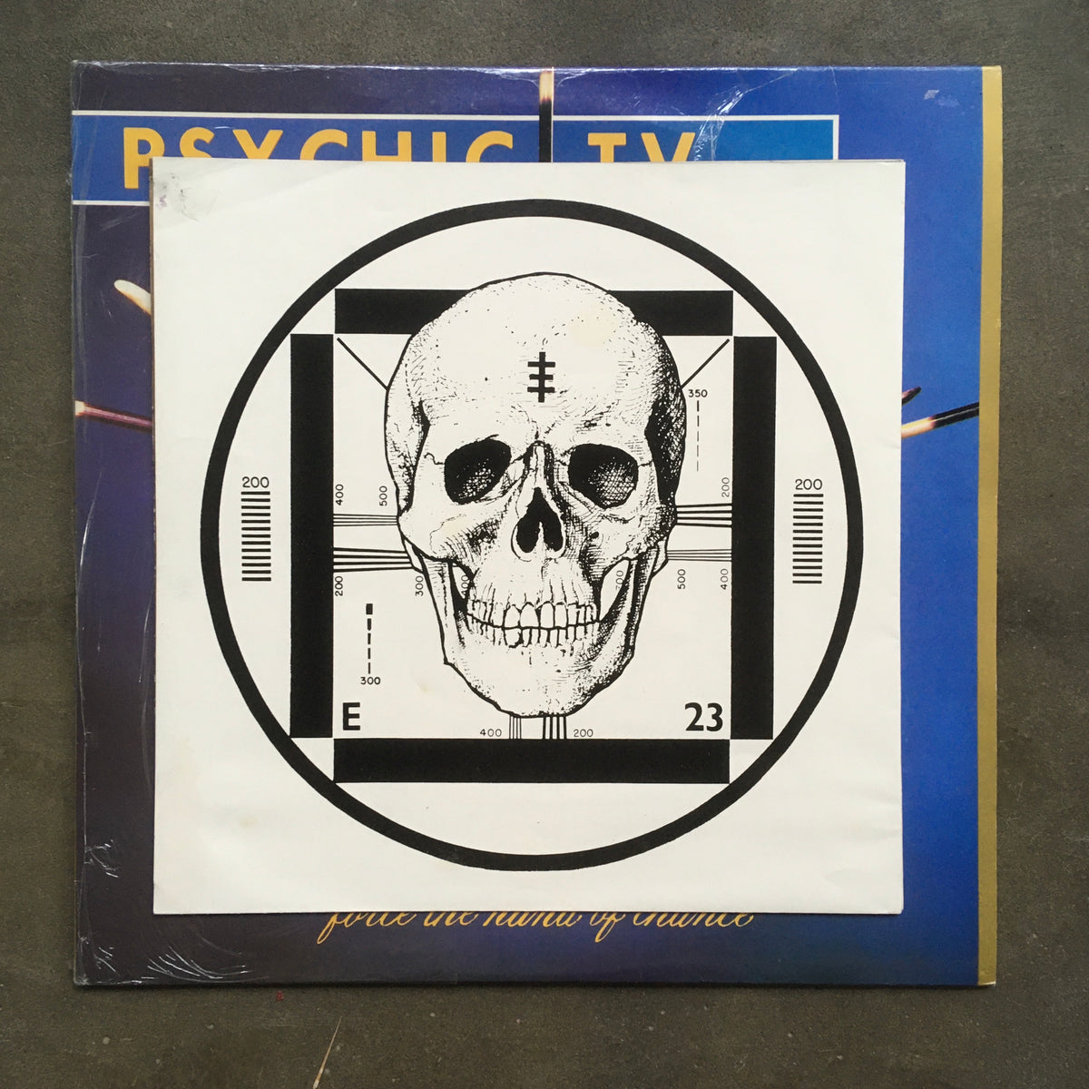洋楽 2LP PSYCHIC TV Force the Hand of Chance Psychic TV = サイキックTV – Force The Hand Of Chance = テンプルの
