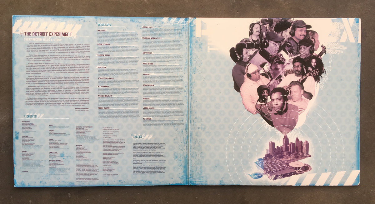 Detroit The Experiment | – E EXPERIMENT DETROIT THE Planet Vinyl