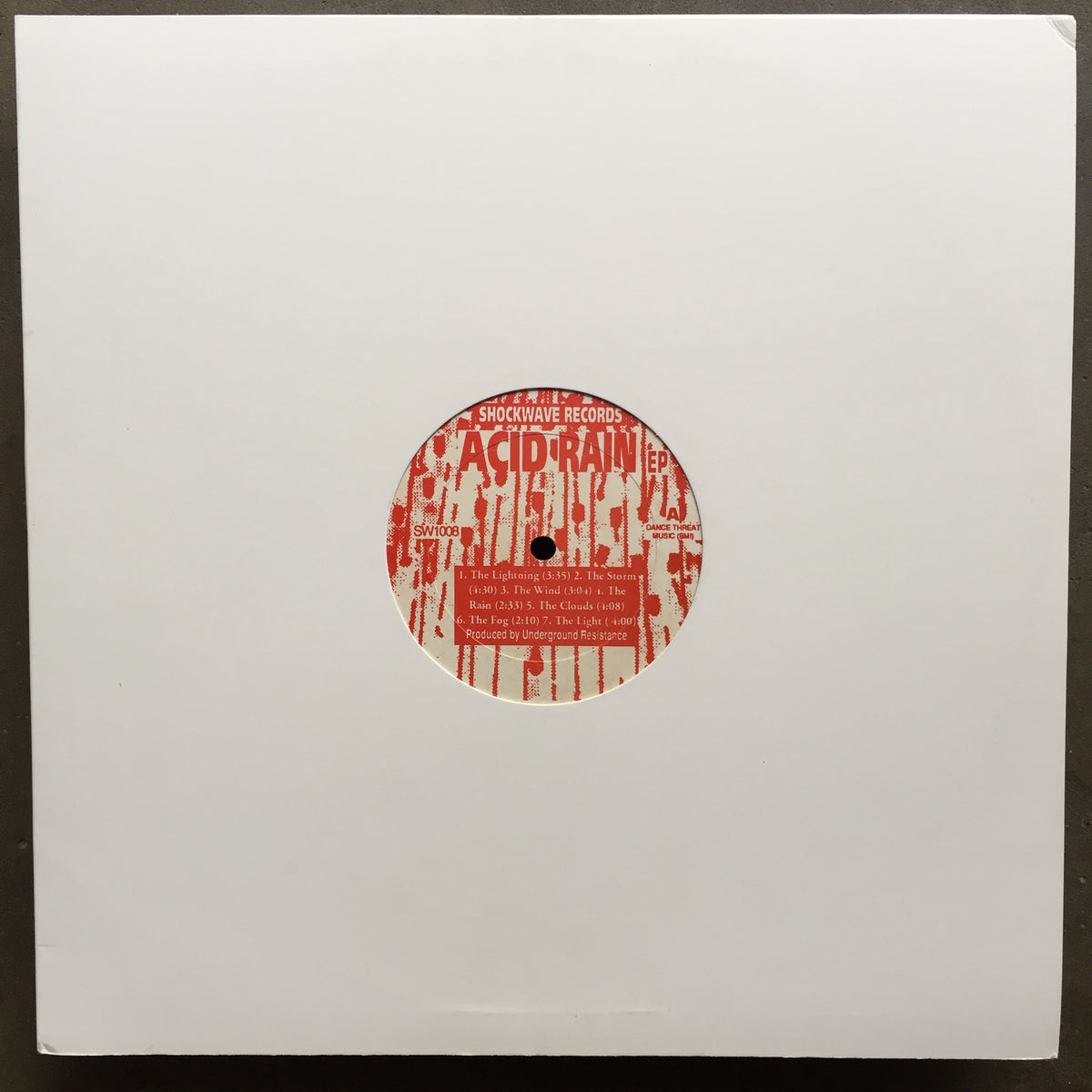 Underground Resistance – Acid Rain EP – All Night Flight Records