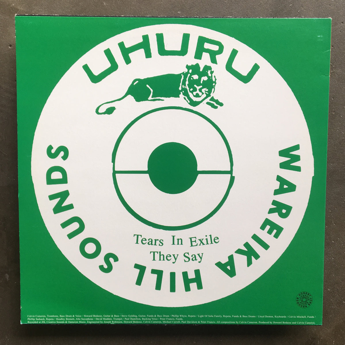 【ジャマイカ】Uhuru Special Wareika Hill Sound Wareika Hill Sounds | Wareika Hill Sounds | Honest Jon's Records