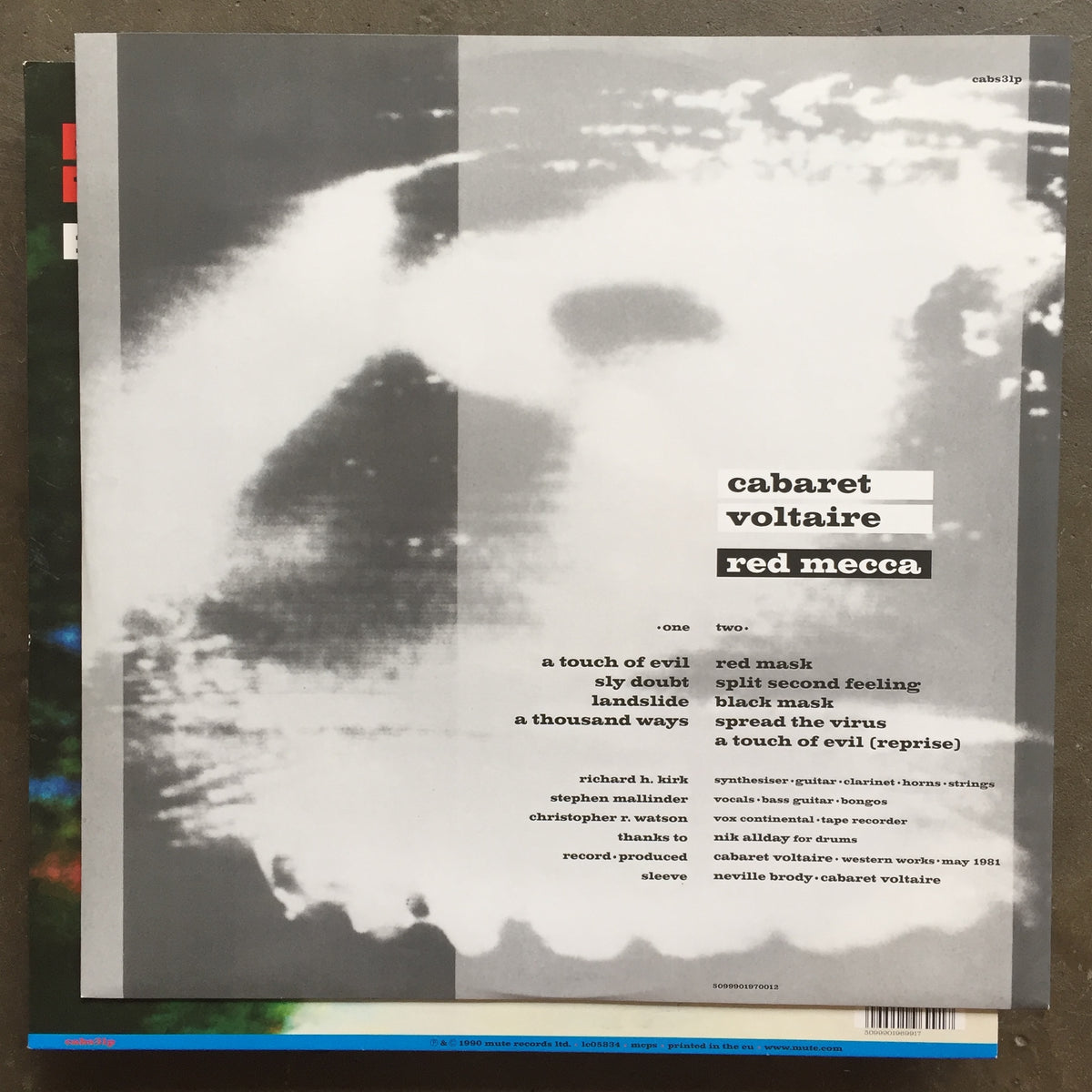 Cabaret Voltaire ‎– Red Mecca – All Night Flight Records