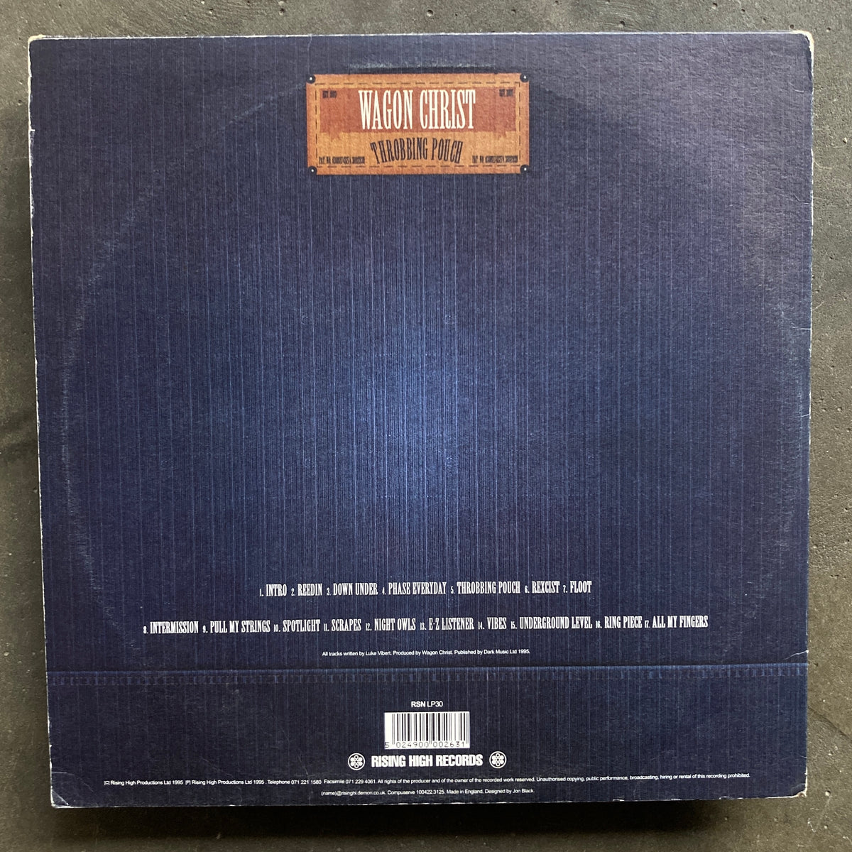 Wagon Christ – Throbbing Pouch – All Night Flight Records