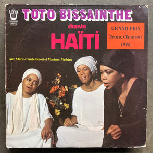 Toto Bissainthe Avec Marie-Claude Benoît Et Mariann Mathéus – Chante Haïti