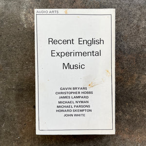 Various – Recent English Experimental Music