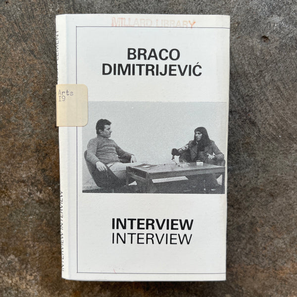 Braco Dimitrijević – Interview Interview