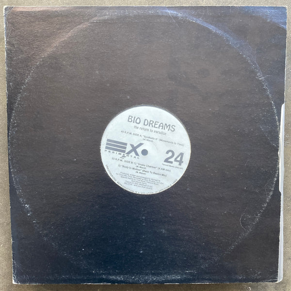 Bio Dreams ‎– The Return To Paradise