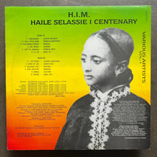 Various – H.I.M. Haile Selassie I Centenary - Various Artists Vol: 1