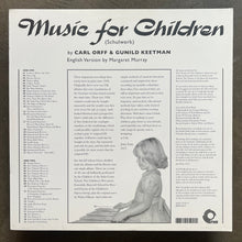 Carl Orff & Gunild Keetman – Music For Children (Schulwerk)
