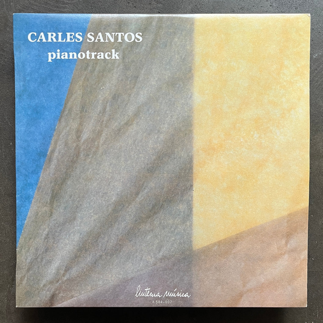 Carles Santos – Pianotrack