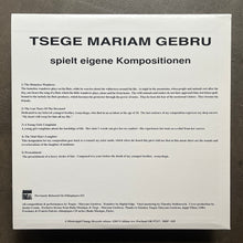 Emahoy Tsege Mariam Gebru – Spielt Eigene Kompositionen