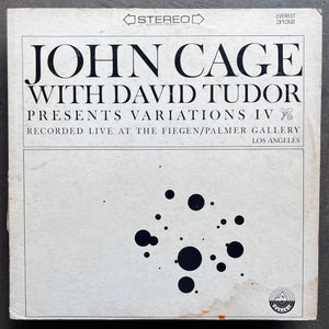 John Cage With David Tudor – Variations IV