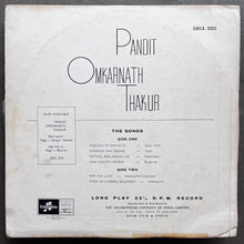 Pandit Omkarnath Thakur  – Raga Todi Raga Malkauns