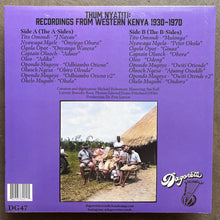 Various – Thum Nyatiti: Recordings From Western Kenya 1930-1970