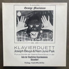 Joseph Beuys & Nam June Paik ‎– In Memoriam George Maciunas: Klavierduett
