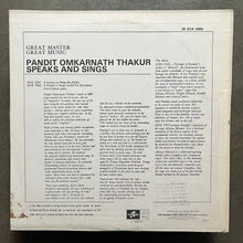 Omkarnath Thakur – Speaks And Sings