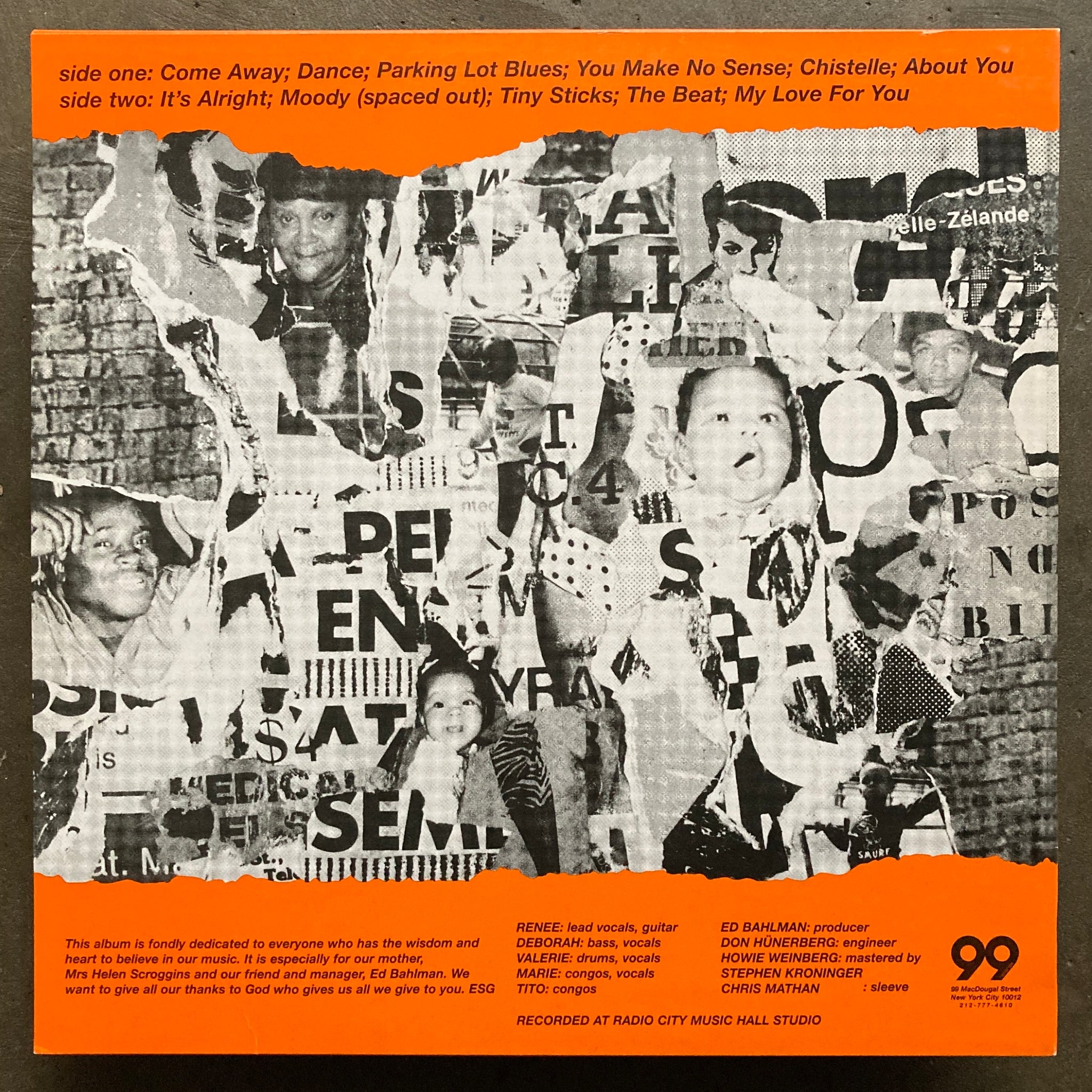 Esg Rapper Albums ESG - Come Away With ESG – All Night Flight Records