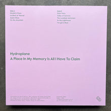Hydroplane – A Place In My Memory Is All I Have To Claim