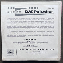 D.V. Paluskar – In Memory Of D.V. Paluskar