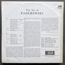 Ignacy Jan Paderewski – The Art Of Paderewski