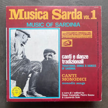 Various – Musica Sarda Vol. 1 (Music Of Sardinia) - Canti E Danze Tradizionali (Traditionals Songs & Dances Of Sardinia)