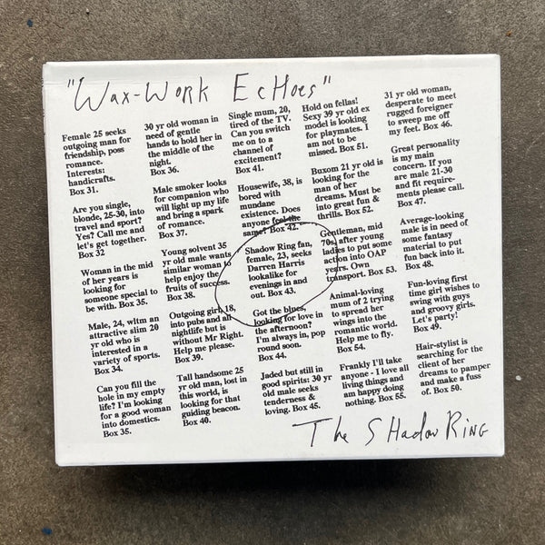 The Shadow Ring – Wax-Work Echoes