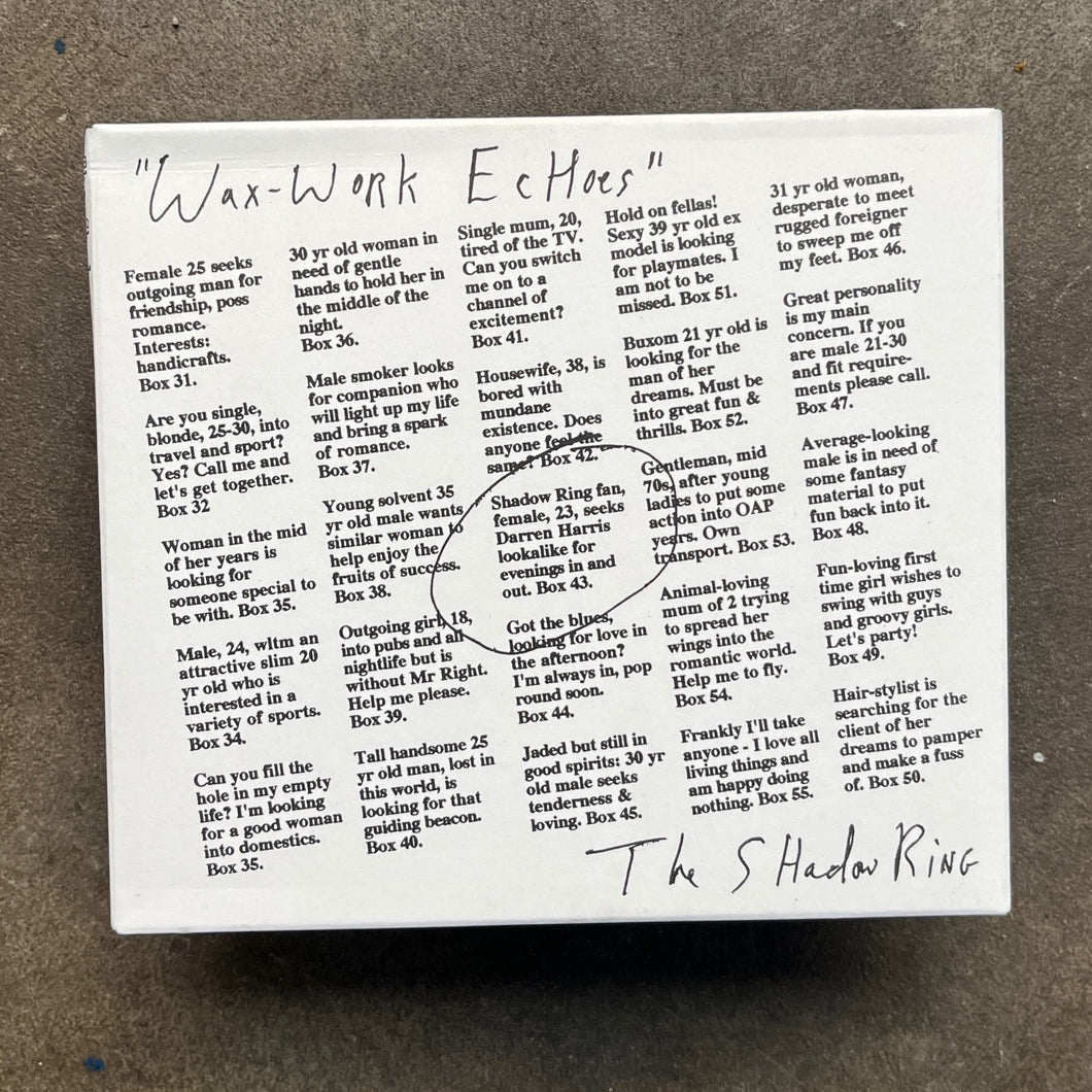 The Shadow Ring – Wax-Work Echoes