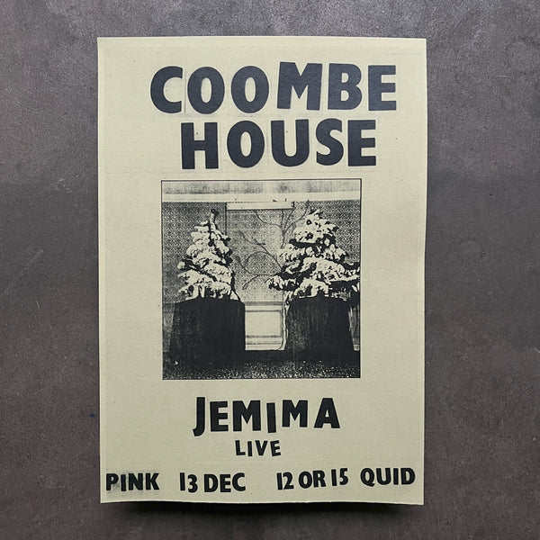 Coombe House x ANF end of year bash - Ft Jemima (live) - adv ticket