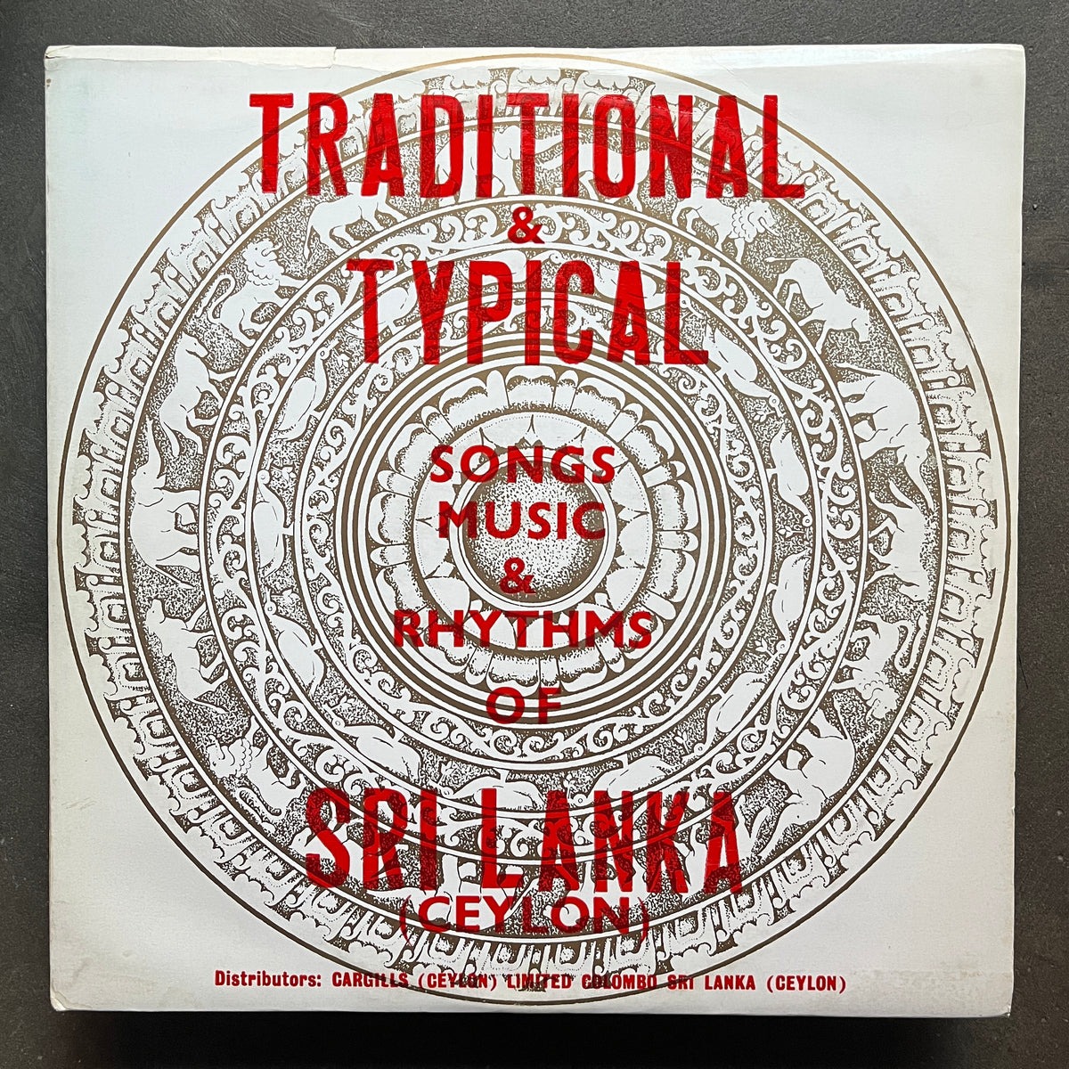 Various – Traditional & Typical Songs, Music & Rhythms of Sri Lanka ...