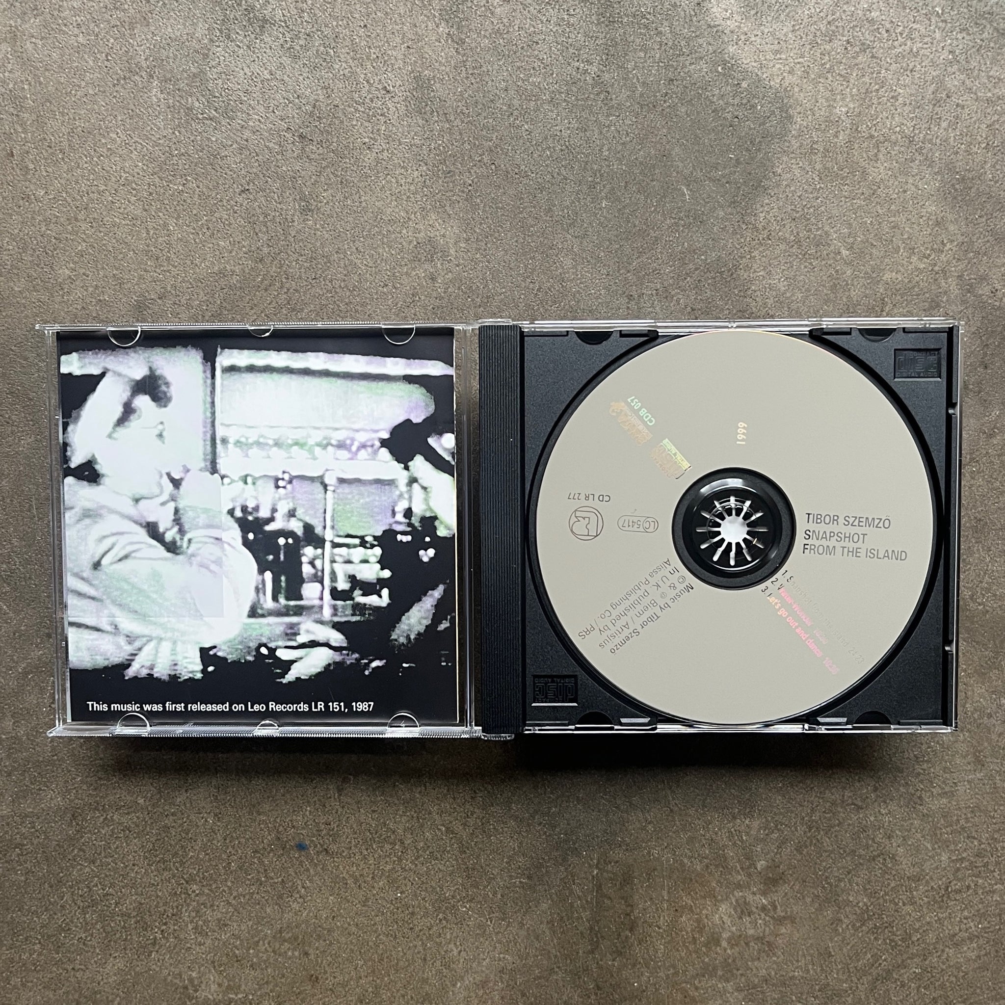 Tibor Szemző – Snapshot From The Island – All Night Flight Records