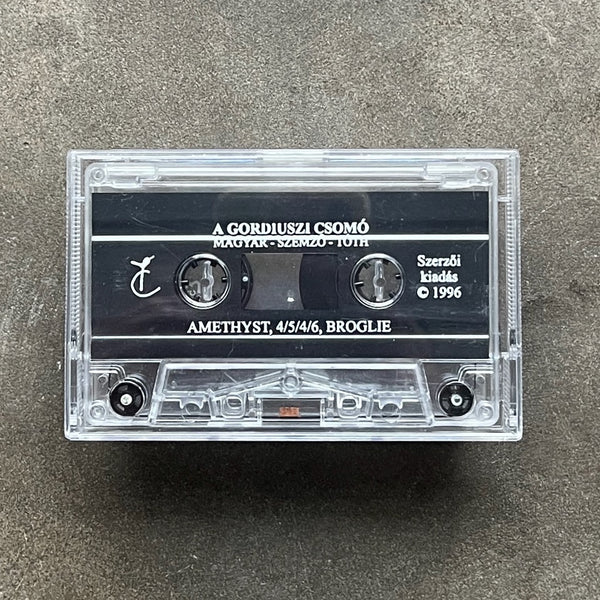 The Gordian Knot, Magyar - Szemző - Tóth – The Gordian Knot = A Gordiuszi Csomó