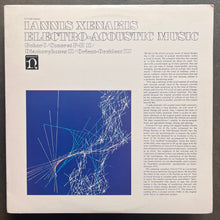 Iannis Xenakis – Electro-Acoustic Music