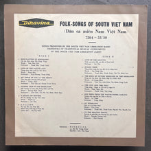Various – Folk-Songs Of South Viet Nam