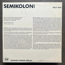 Lars-Gunnar Bodin / Bengt Emil Johnson – Semikolon